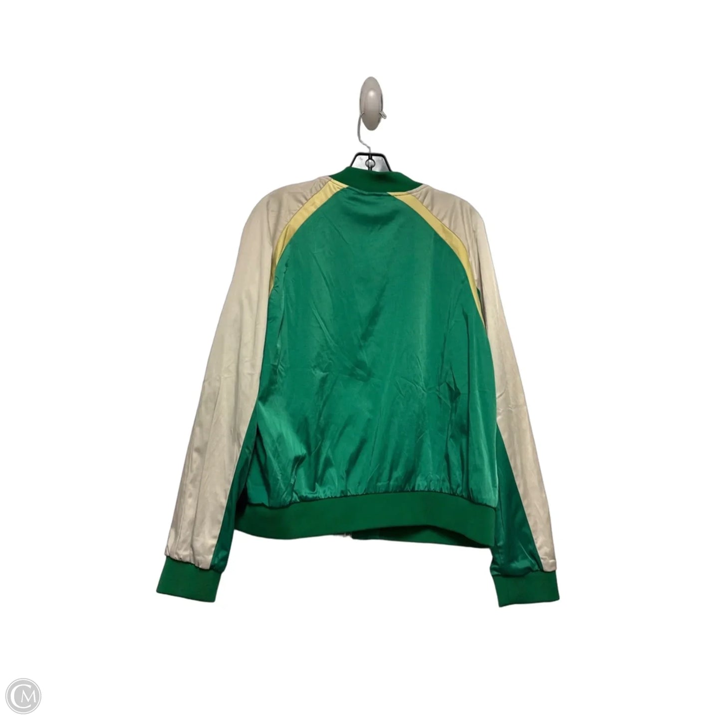 Jacket Other By Zara In Green & White, Size: Xl