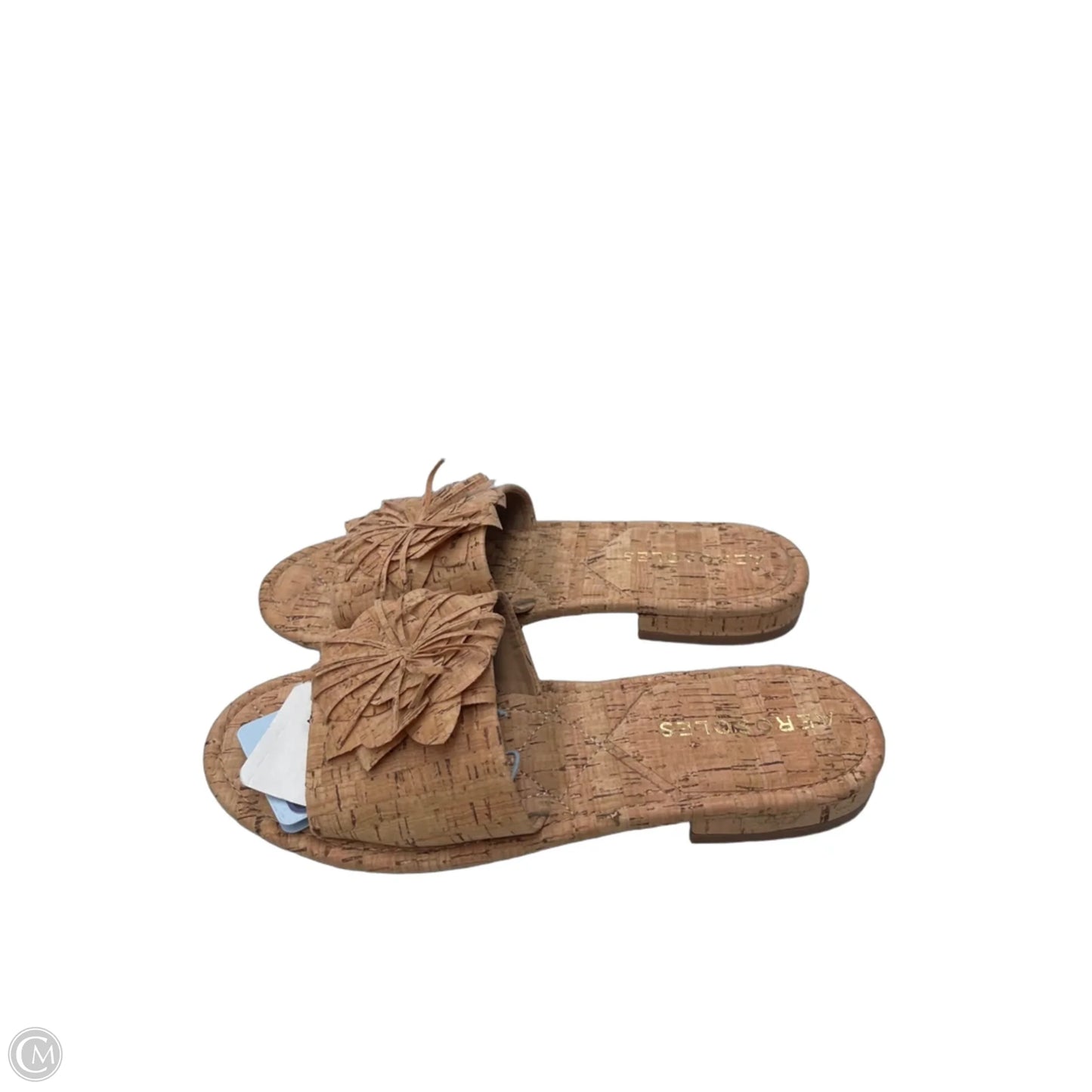 Sandals Flats By Aerosoles In Brown, Size: 7.5