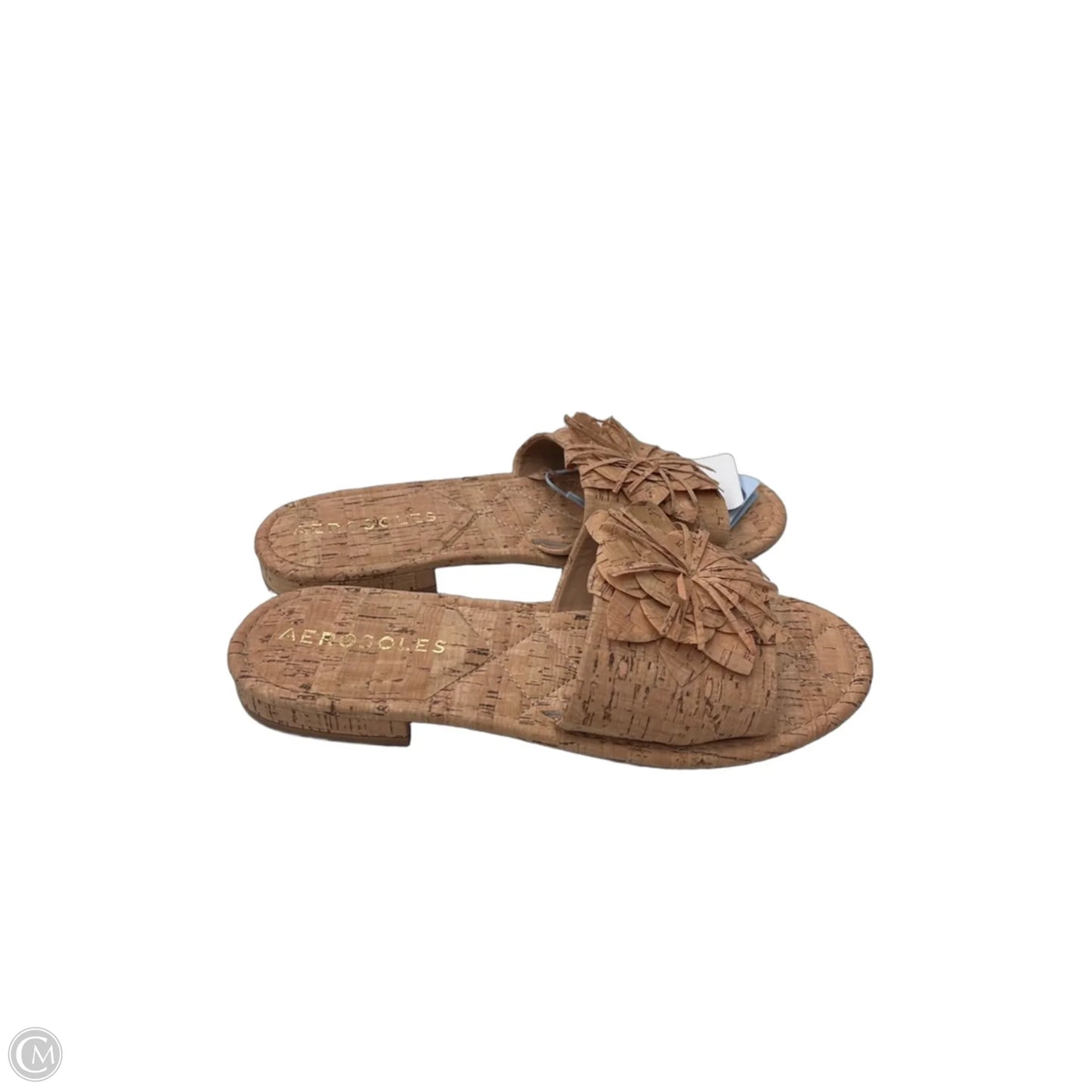 Sandals Flats By Aerosoles In Brown, Size: 7.5