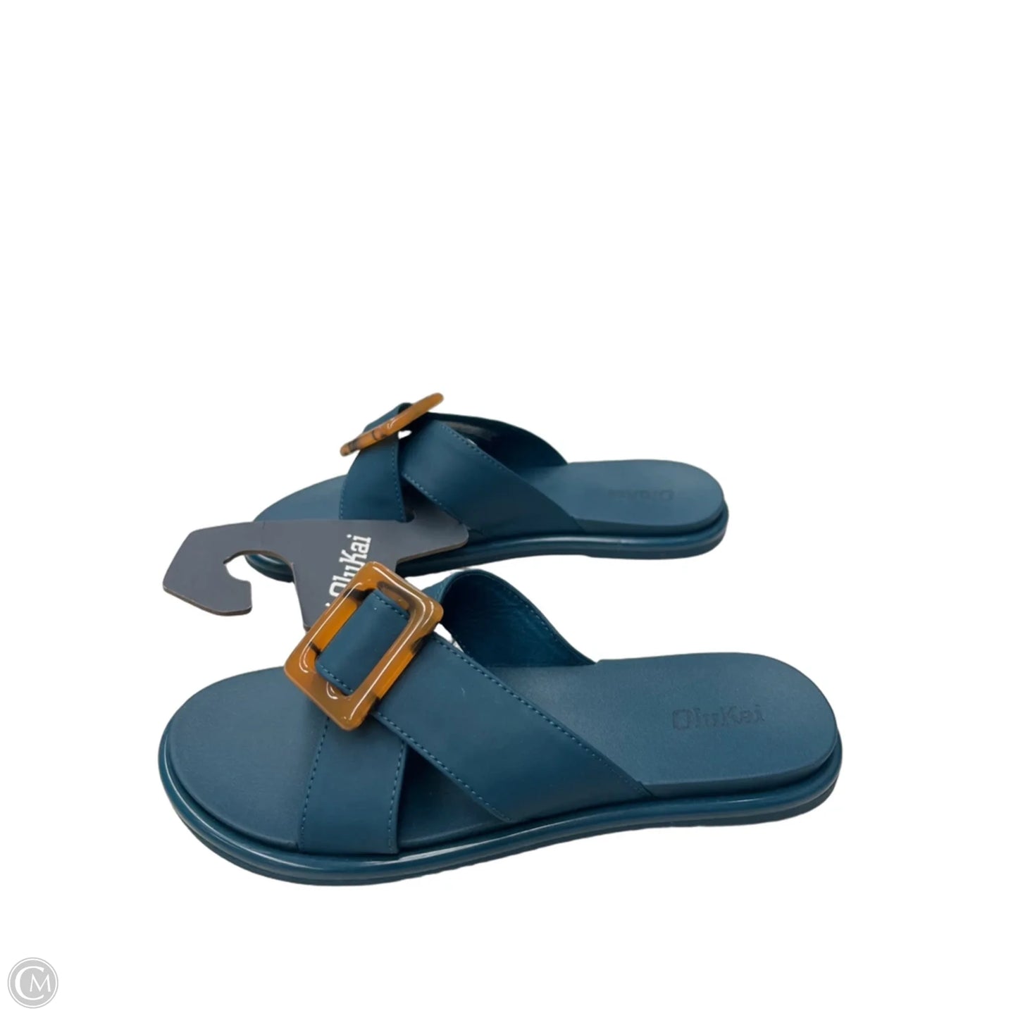 Sandals Flats By Olukai In Blue, Size: 7