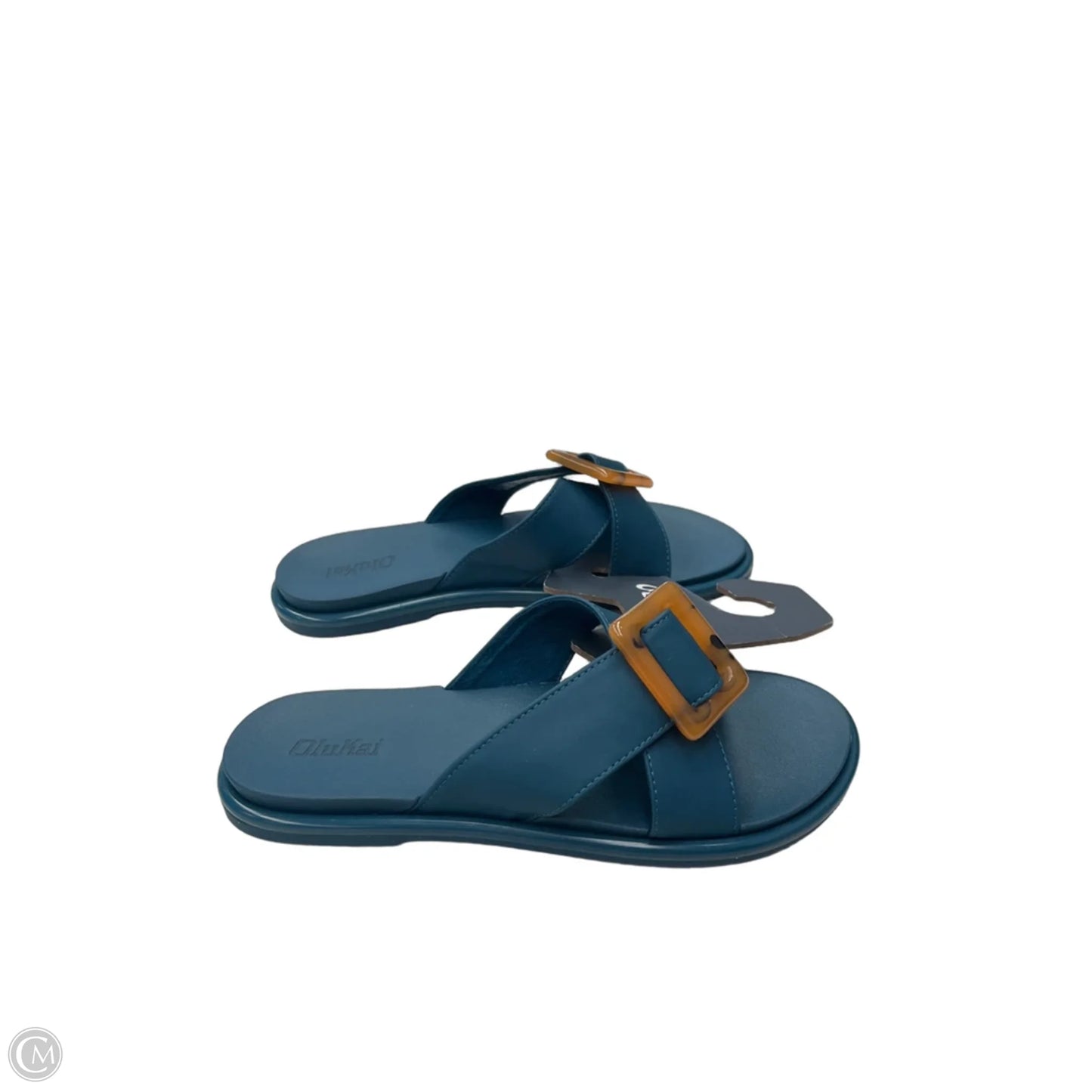 Sandals Flats By Olukai In Blue, Size: 7