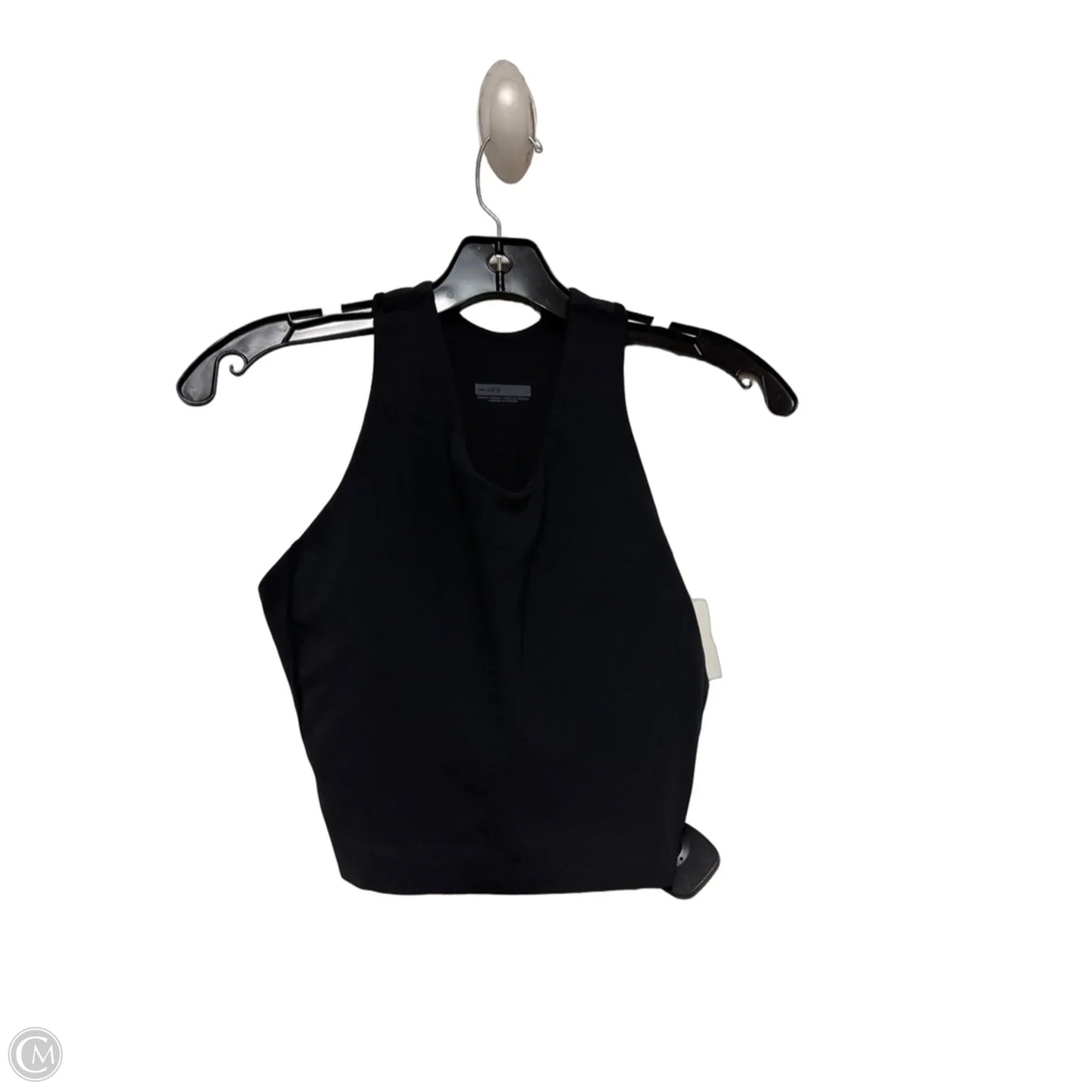 Athletic Bra By Clothes Mentor In Black, Size: S
