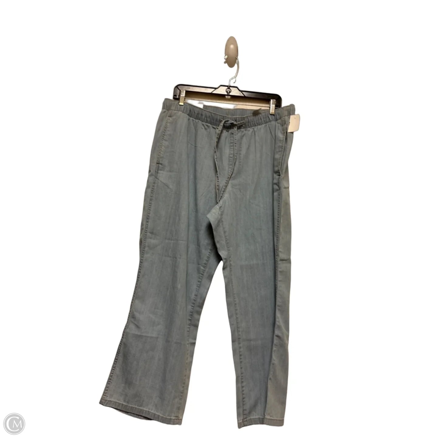 Jeans Wide Leg By Banana Republic In Blue Denim, Size: 0