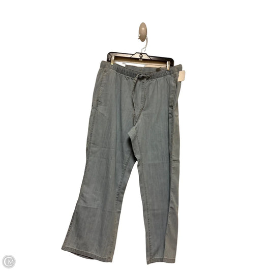 Jeans Wide Leg By Banana Republic In Blue Denim, Size: 0