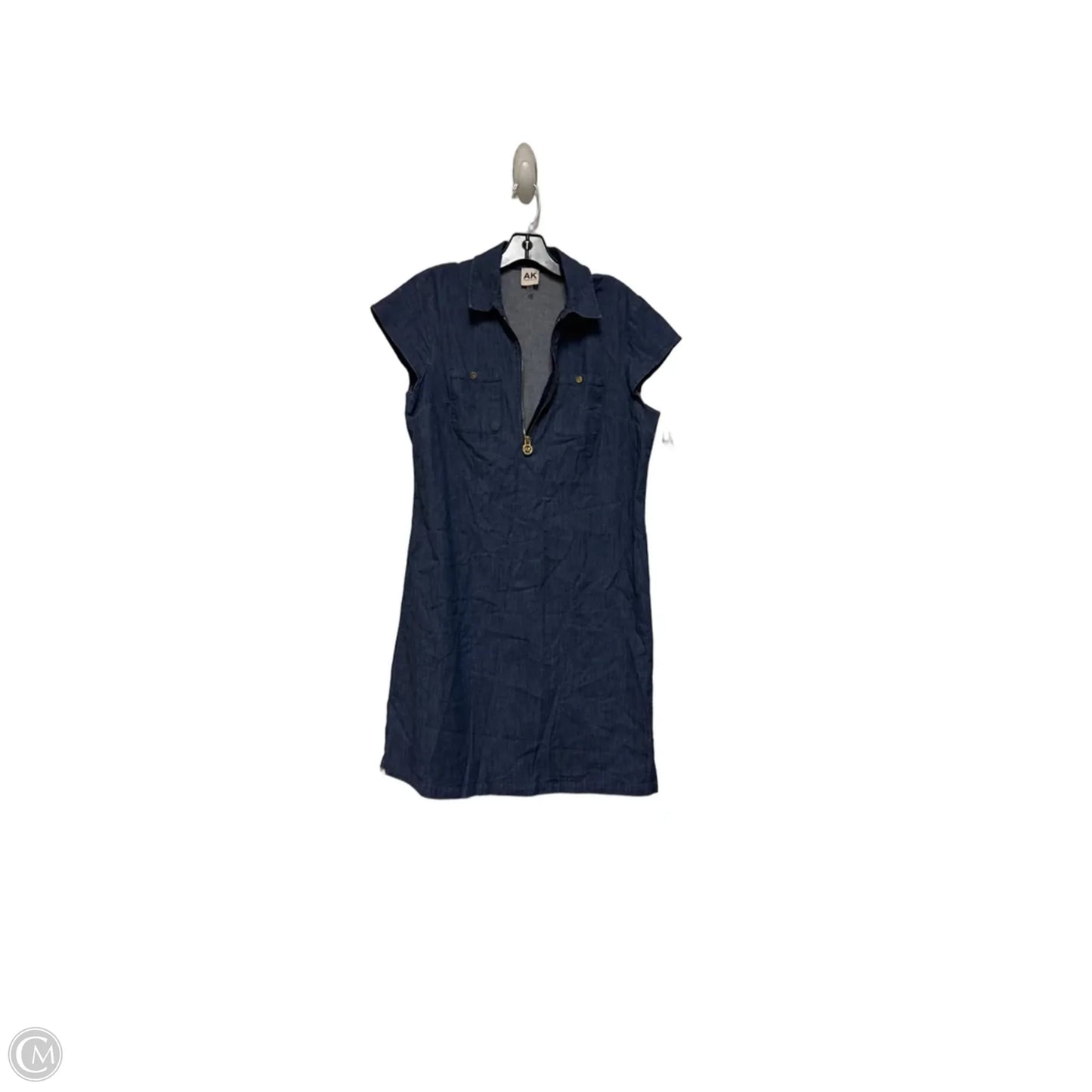Dress Casual Midi By Anne Klein In Blue, Size: M