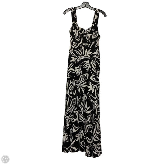 Dress Casual Maxi By Vince Camuto In Black & White, Size: M