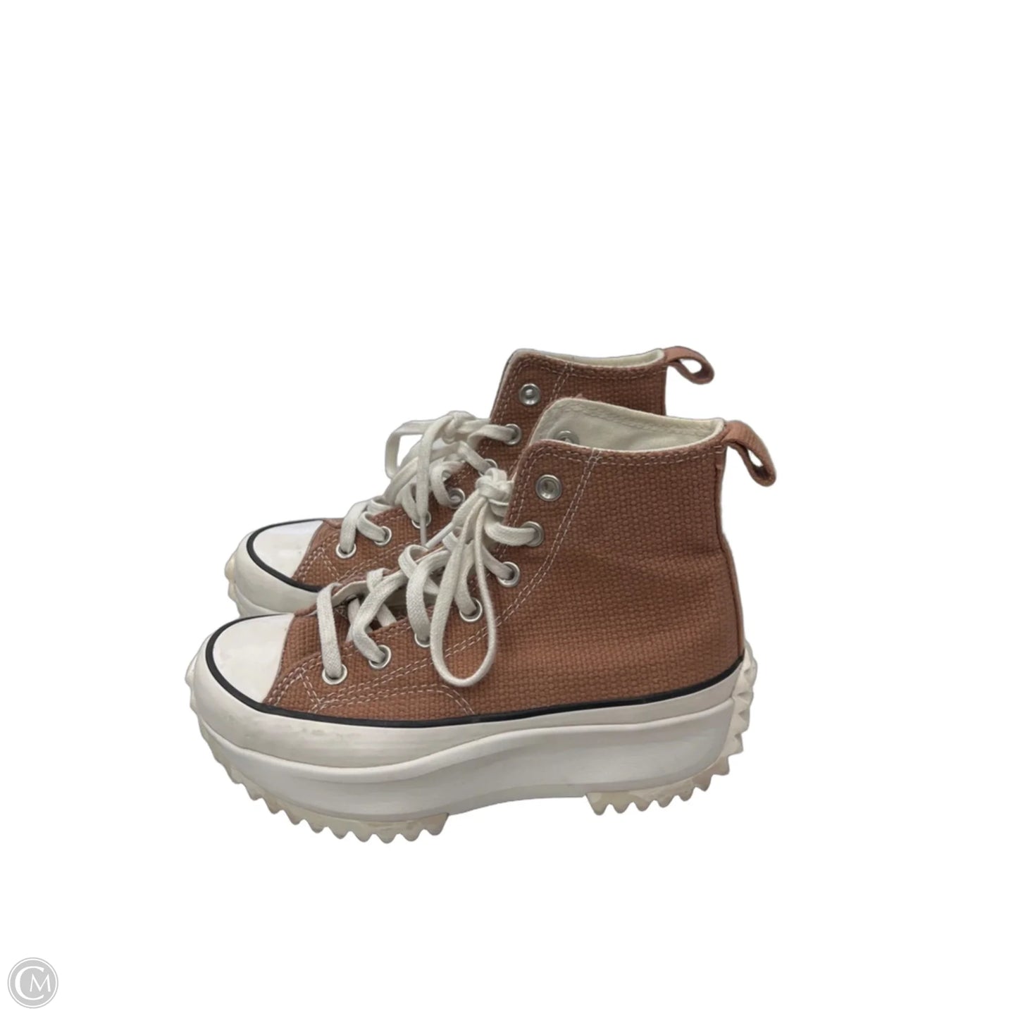 Shoes Sneakers Platform By Converse In Brown, Size: 5.5
