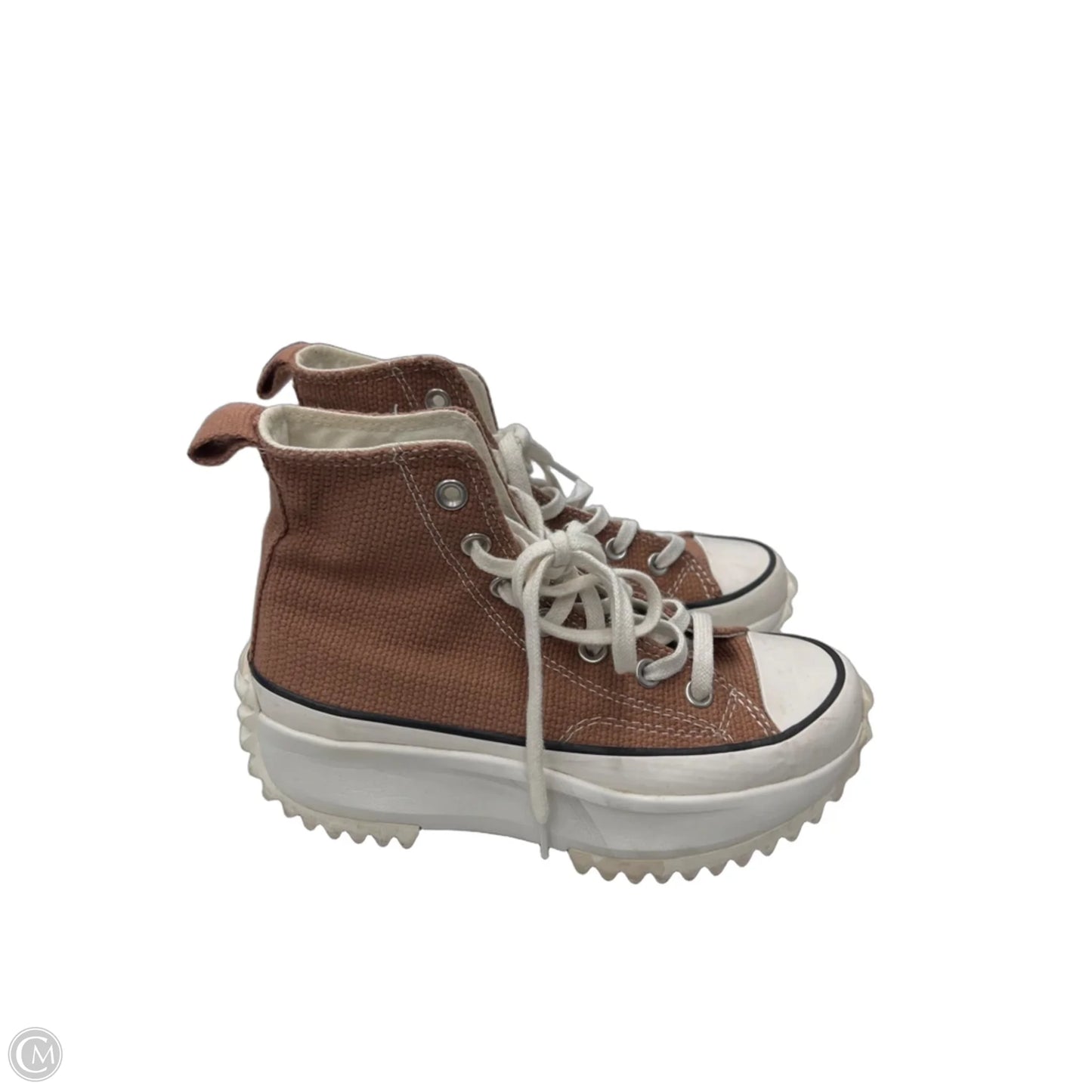 Shoes Sneakers Platform By Converse In Brown, Size: 5.5
