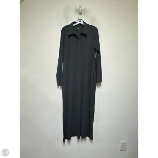 Dress Casual Midi By Aerie In Grey, Size: 2x