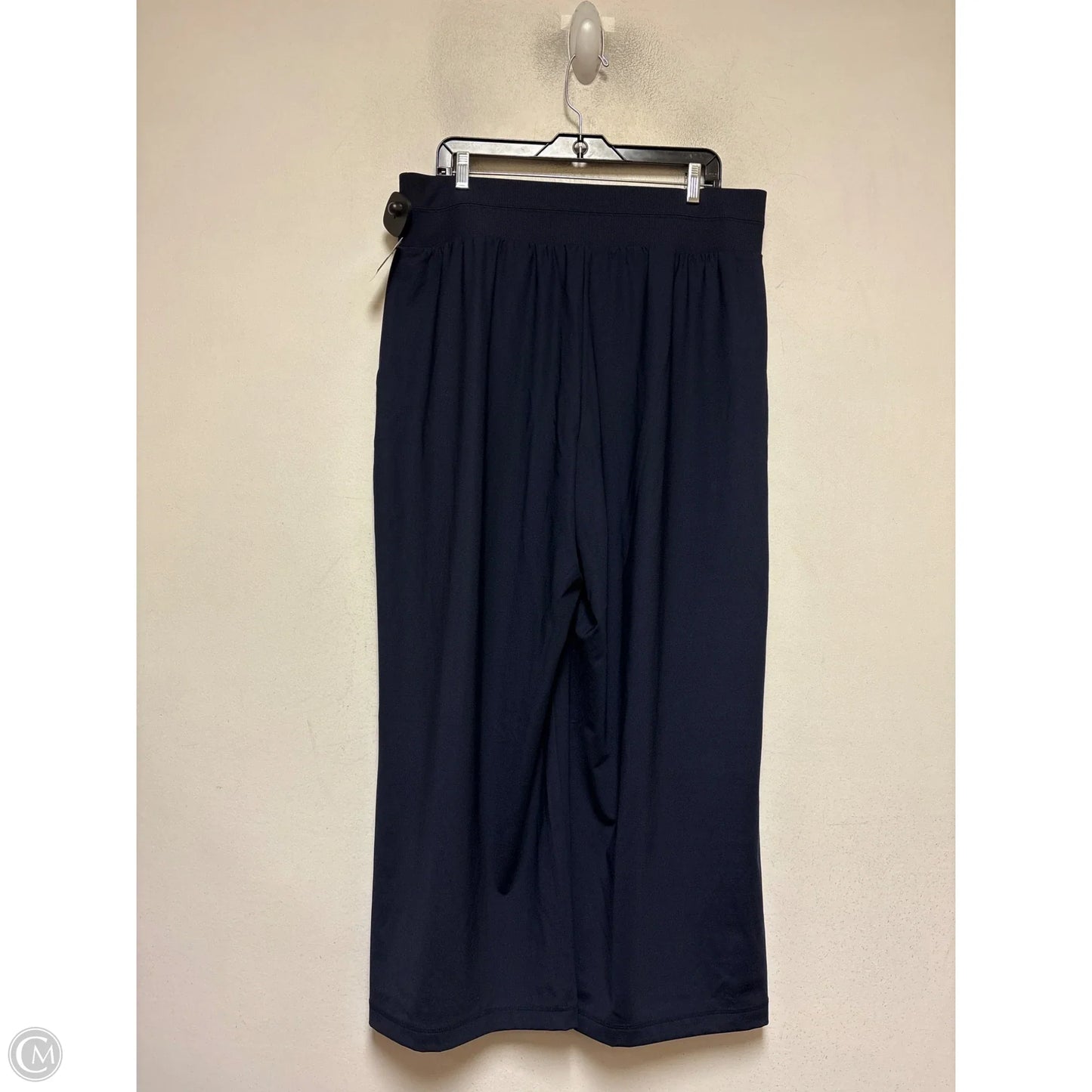 Athletic Pants By Talbots In Navy, Size: Xl