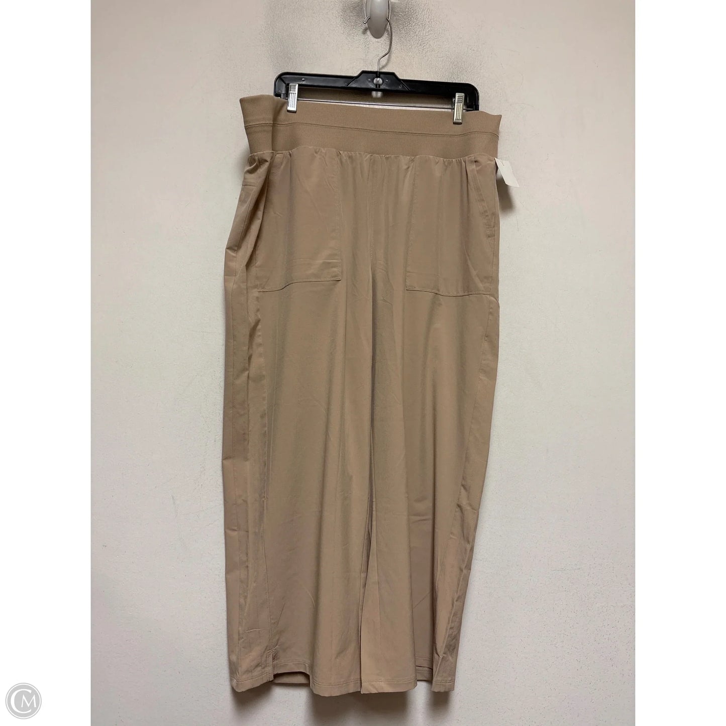 Athletic Pants By Talbots In Tan, Size: Xl