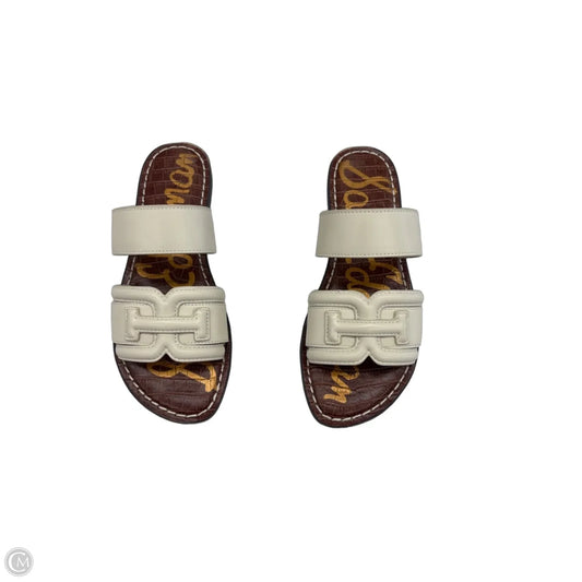Sandals Flats By Sam Edelman In White, Size: 6