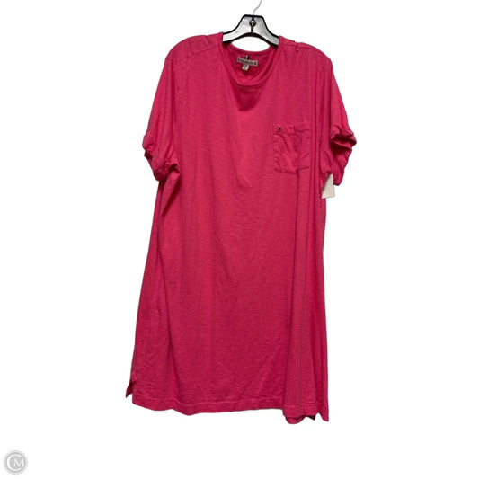 Dress Casual Short By Tommy Hilfiger In Pink, Size: 2x