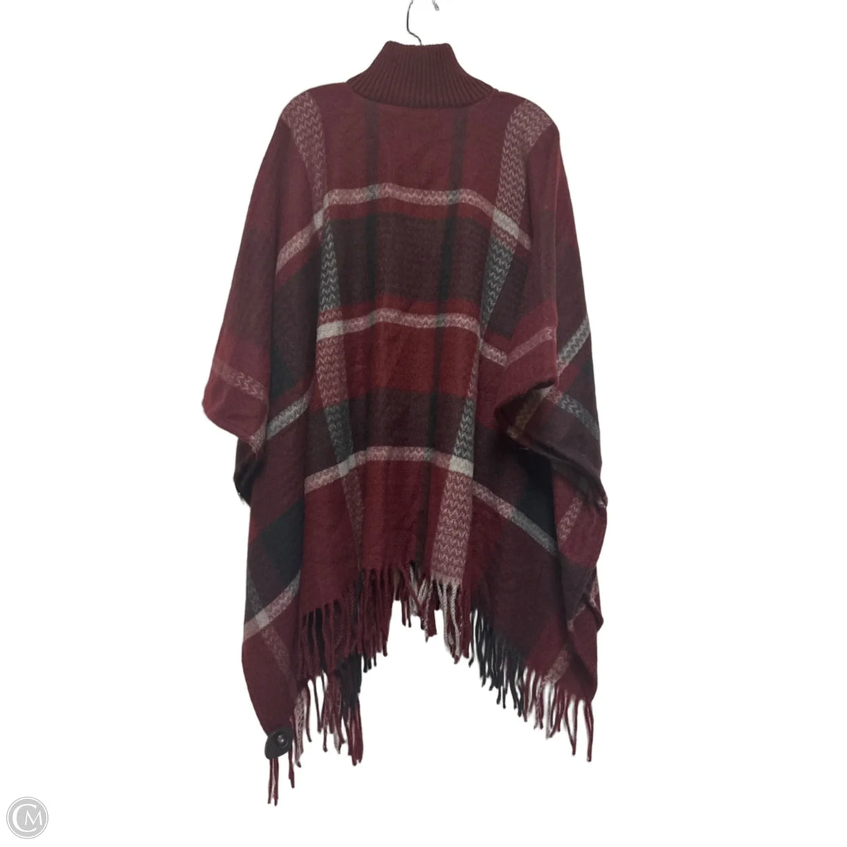 Shawl By Marc New York In Maroon, Size: Osfm