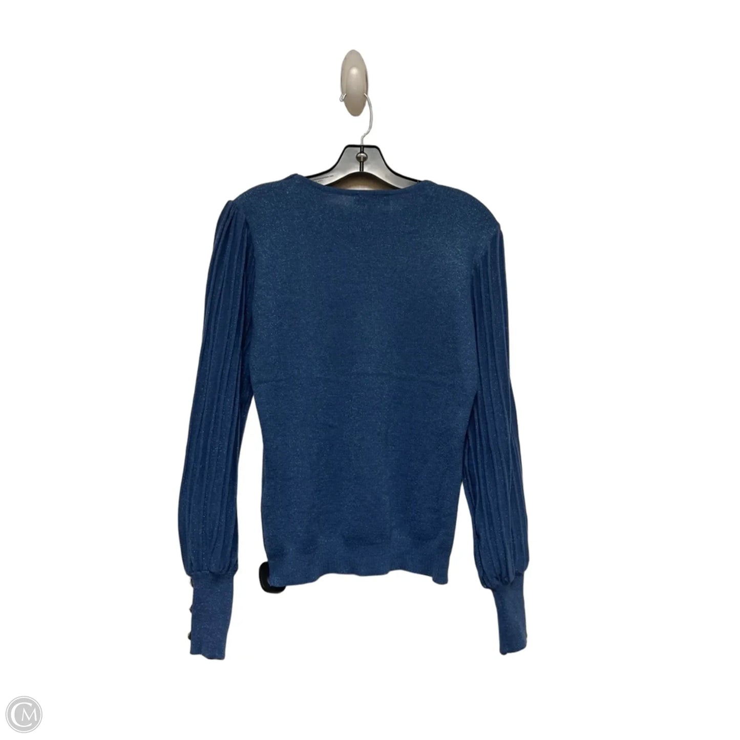 Top Long Sleeve By Nanette By Nanette Lepore In Blue, Size: M
