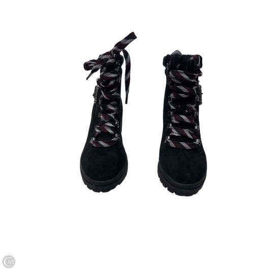 Boots Ankle Heels By Jelly Pop In Black, Size: 7.5