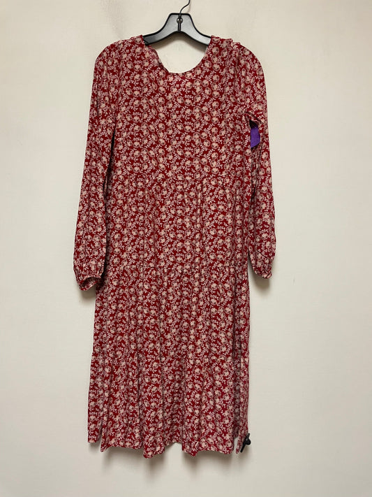 Dress Casual Midi By Loft  Size: Xxs