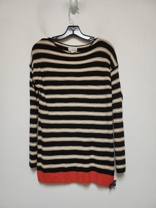 Striped Pattern Sweater Lou And Grey, Size Xs