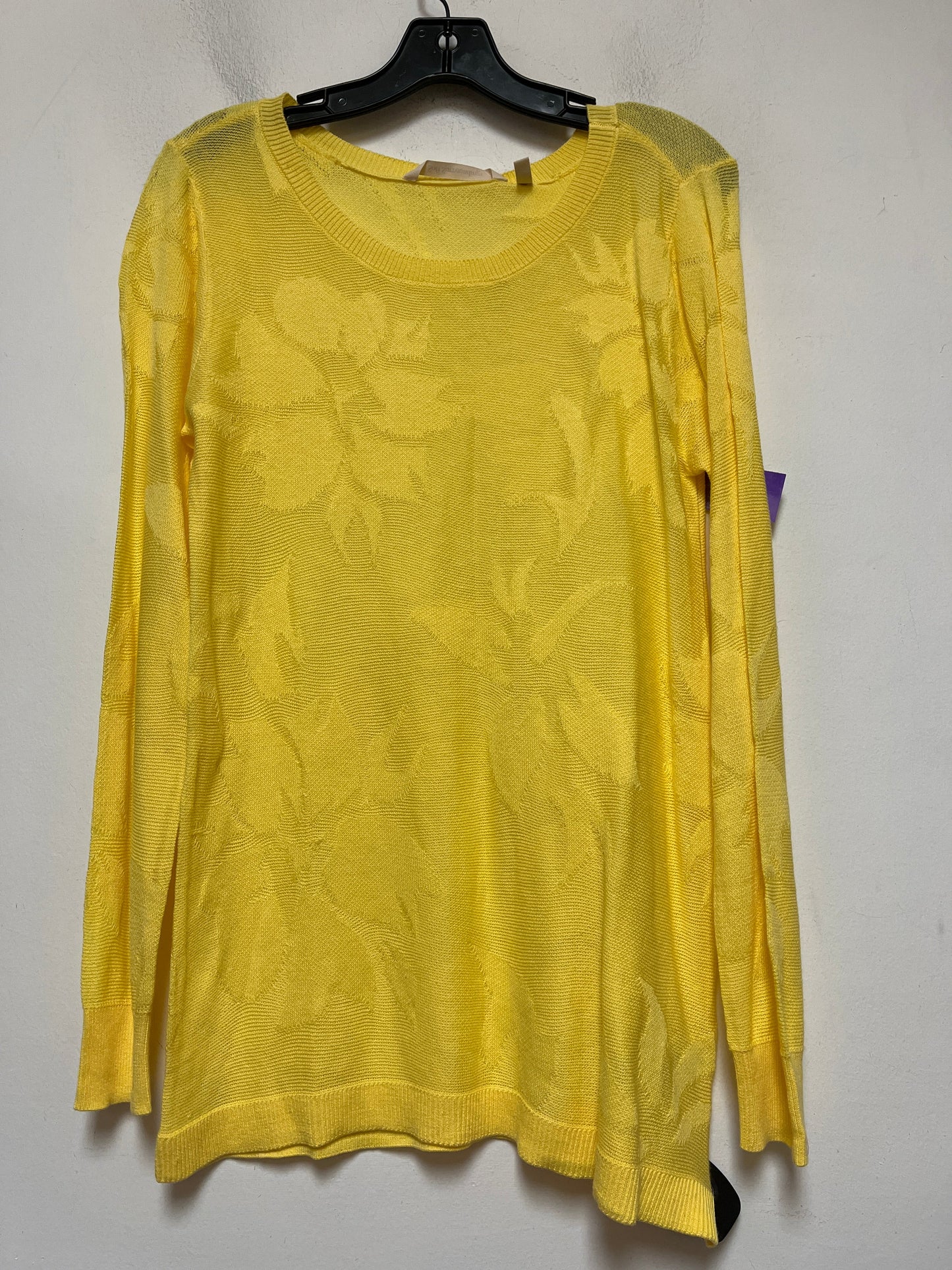 Yellow Sweater Soft Surroundings, Size S