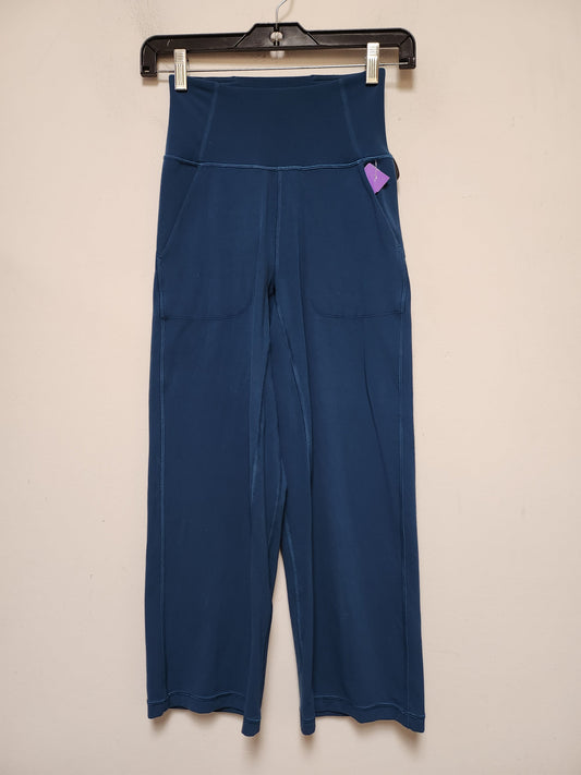 Blue Athletic Capris Lululemon, Size 2