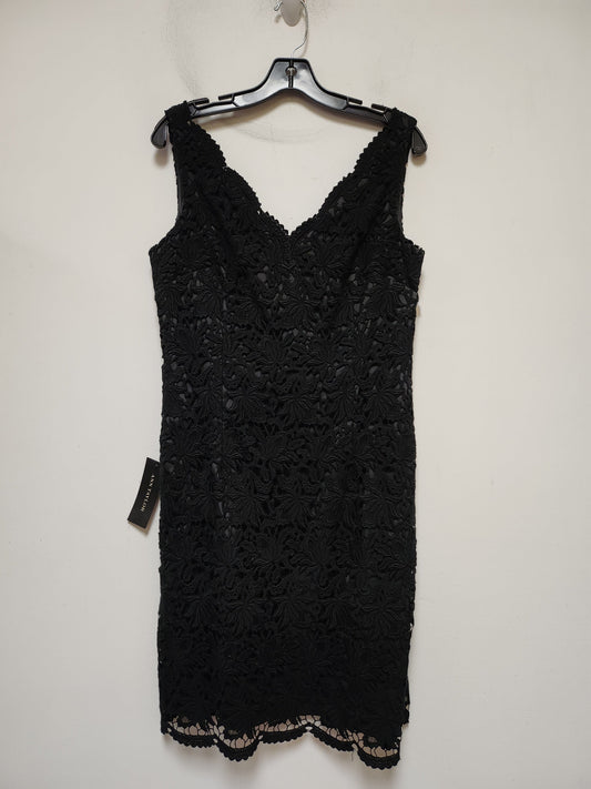 Black Dress Casual Midi Ann Taylor, Size M