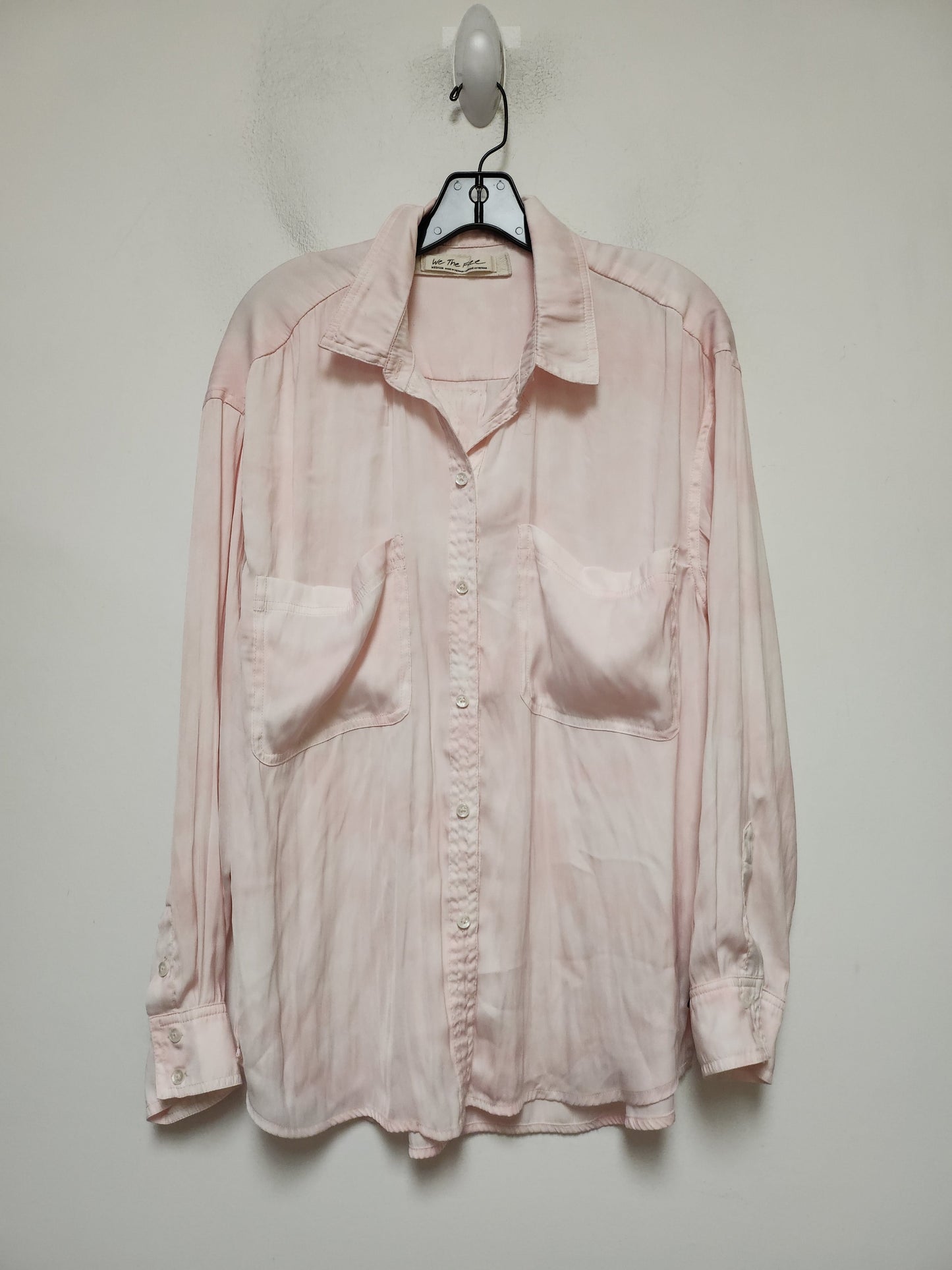 Pink Top Long Sleeve We The Free, Size M