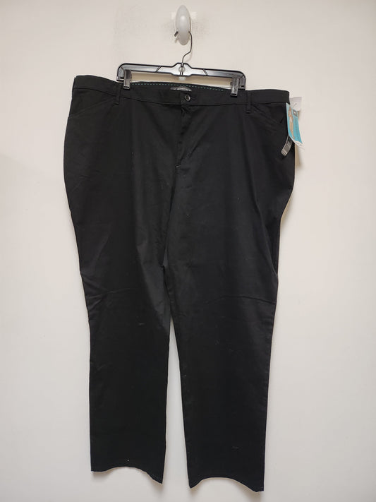 Black Pants Chinos & Khakis Lee, Size 22