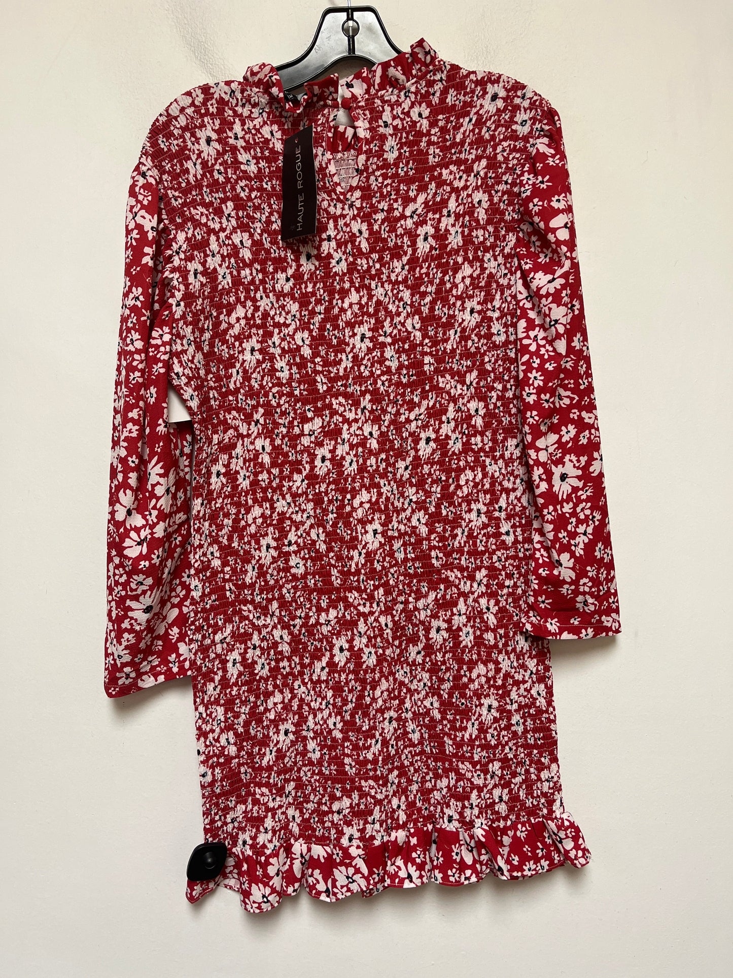 Floral Print Dress Casual Short Clothes Mentor, Size L