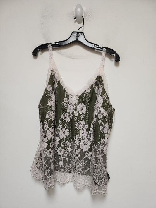 Green Tank Top Express, Size L