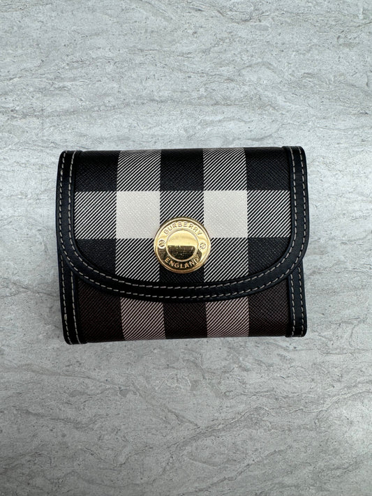 Wallet Luxury Designer By Burberry, Size: Small