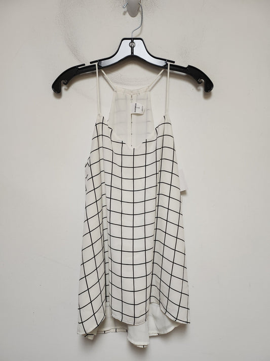 Tank Top By Express In Black & White, Size: S