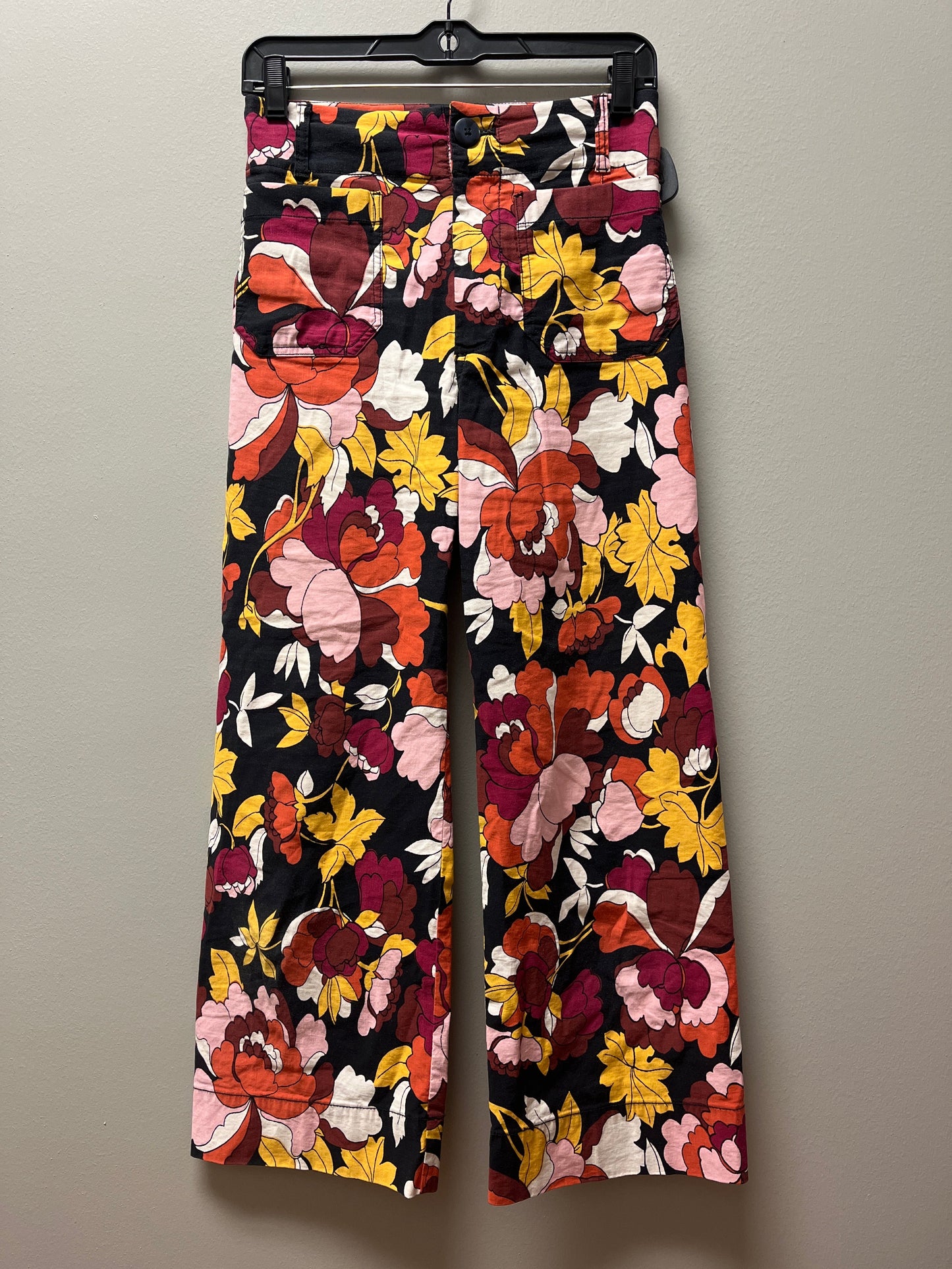 Pants Wide Leg By Maeve In Floral Print, Size: 2