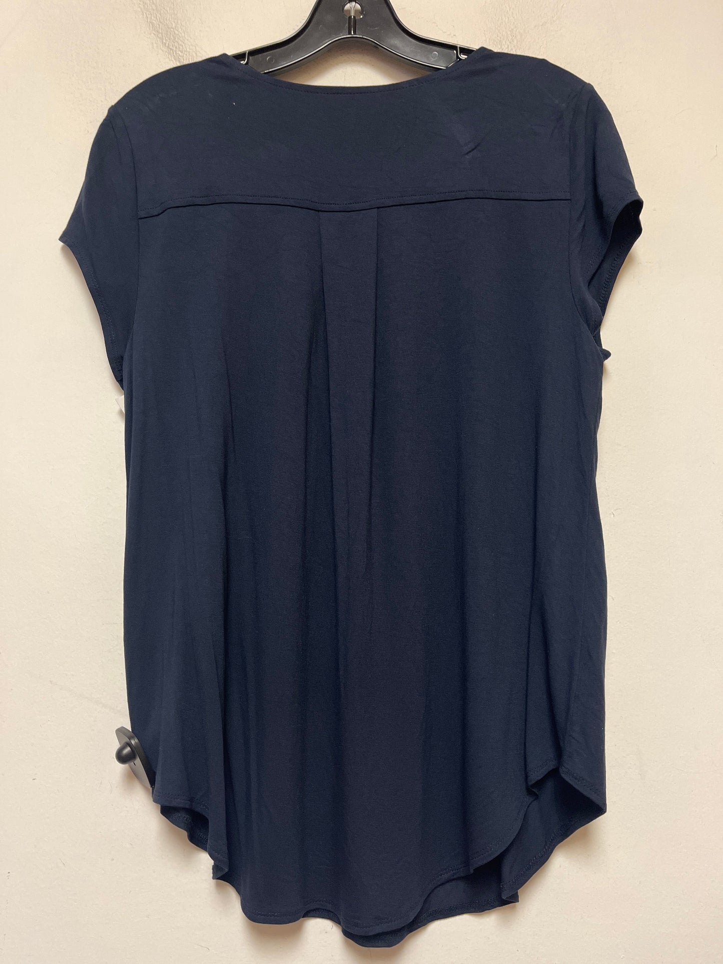 Top Short Sleeve Basic By Alfani In Navy, Size: M