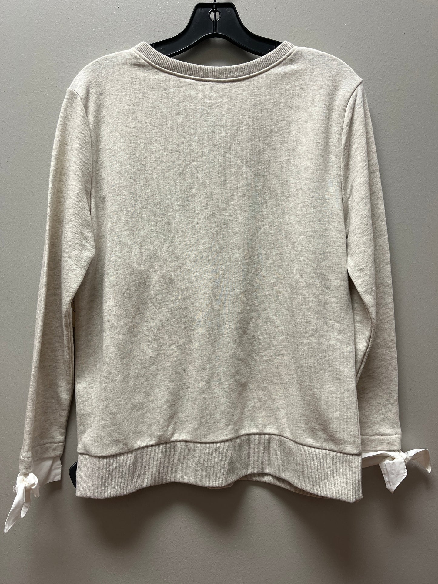 Top Long Sleeve By St Johns Bay In Tan, Size: M