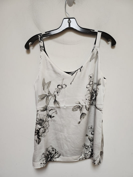 Tank Top By White House Black Market In Black & White, Size: Xs