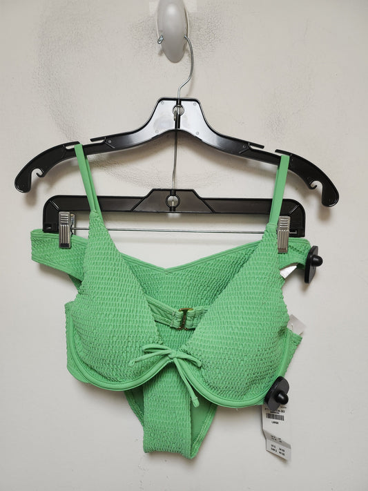 Swimsuit 2pc By Hollister In Green, Size: M