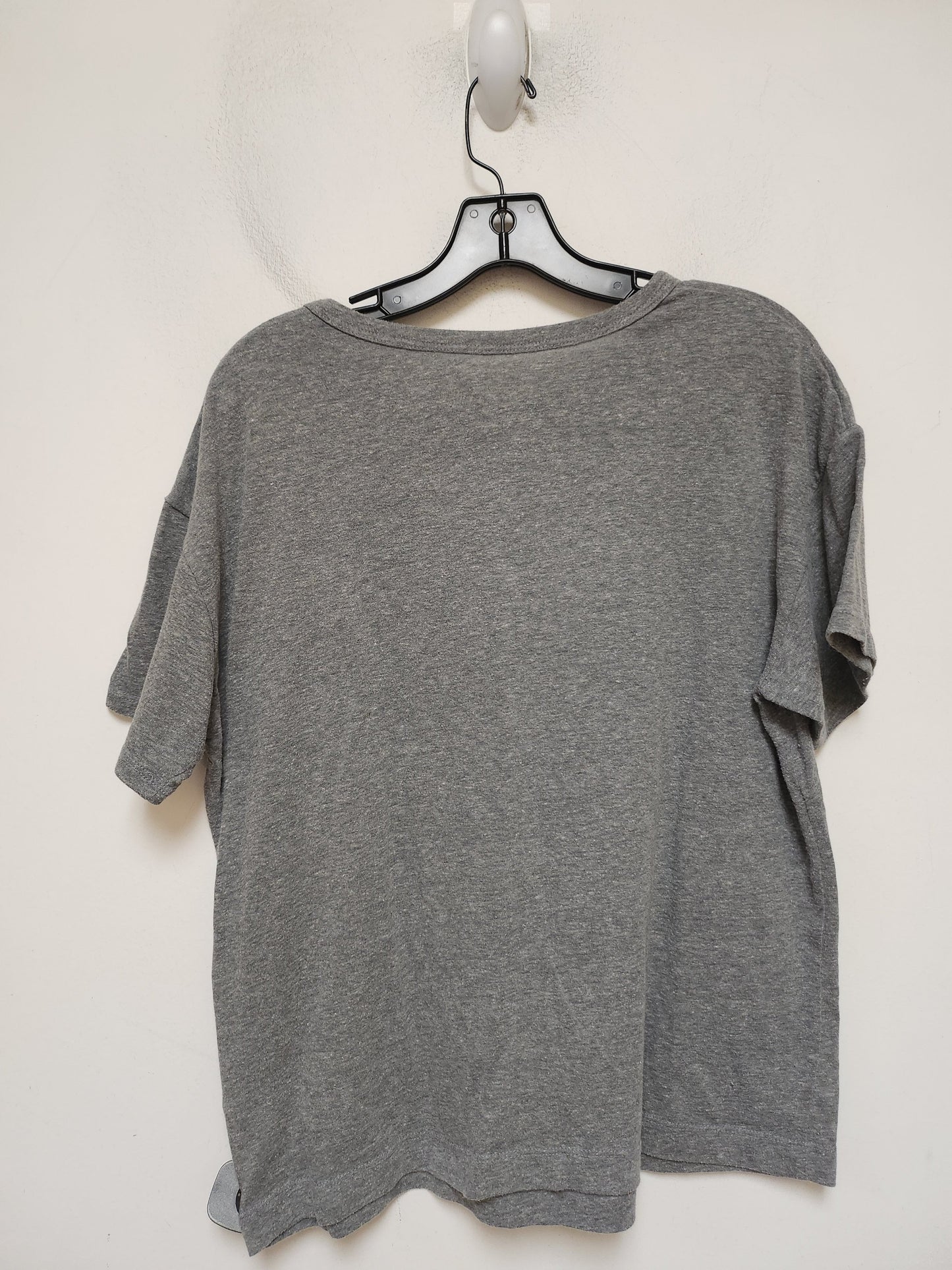 Top Short Sleeve Basic By Old Navy In Grey, Size: M