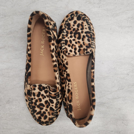 Shoes Flats By Jack Rogers In Animal Print, Size: 8