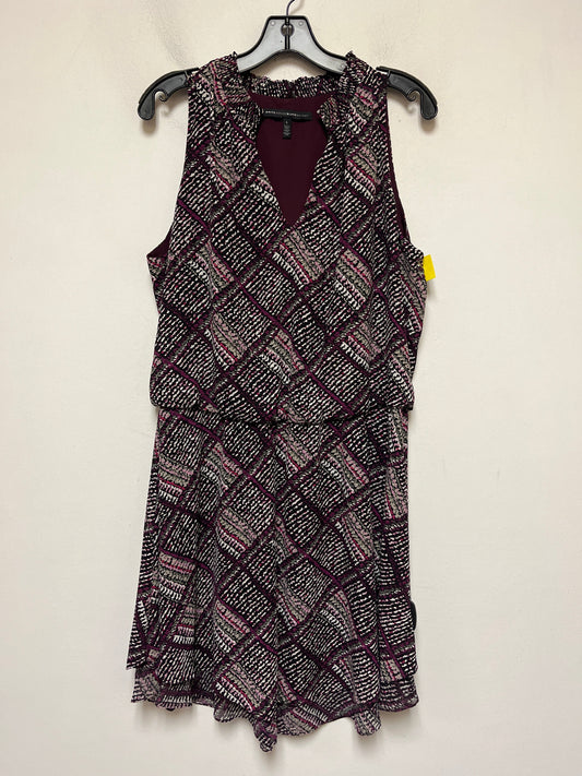 Dress Casual Short By White House Black Market In Purple, Size: L