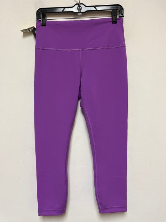 Athletic Capris By Lululemon In Purple