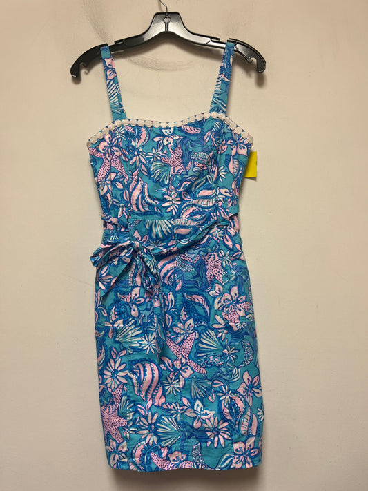 Dress Casual Short By Lilly Pulitzer In Blue & Pink, Size: Xs