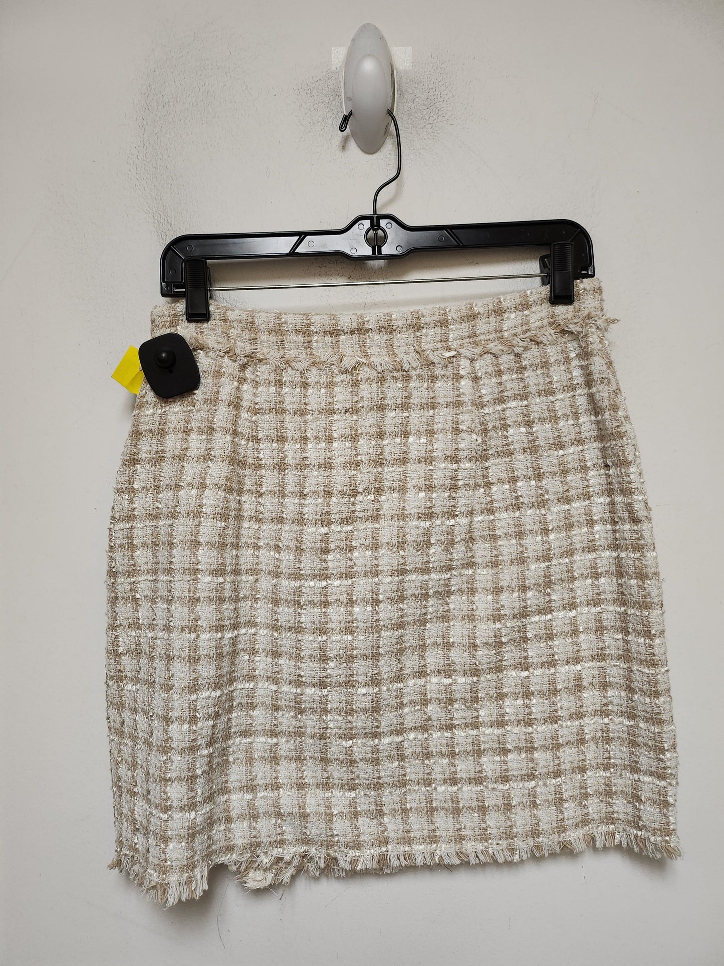 Skirt Mini & Short By Blu Pepper In Plaid Pattern, Size: 12