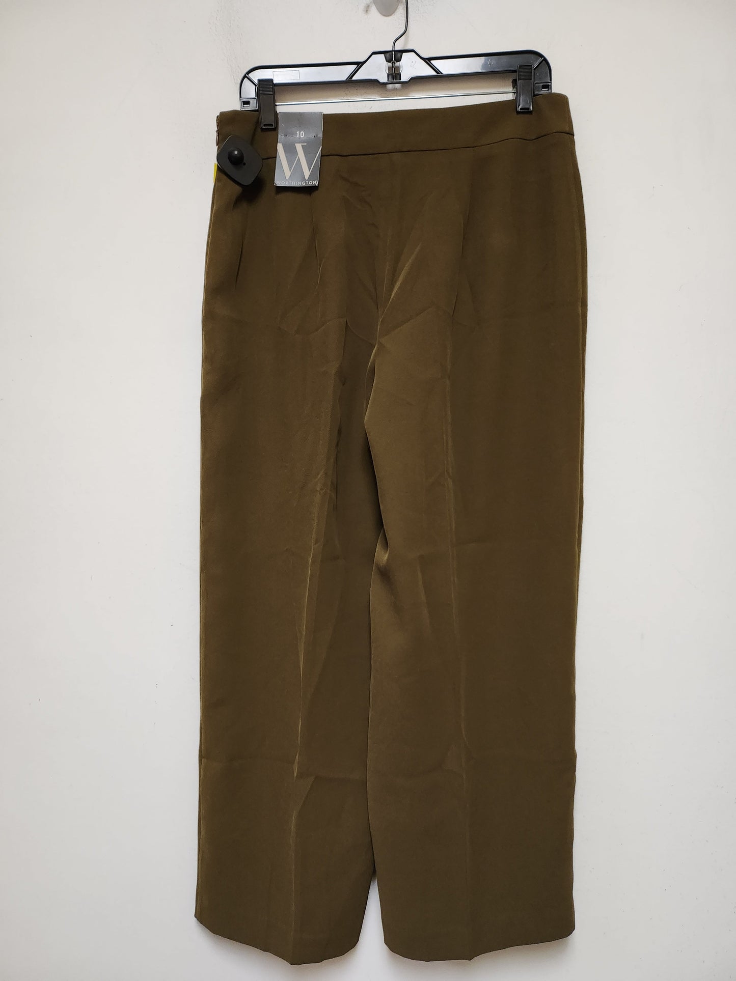 Pants Cropped By Worthington In Brown, Size: 10