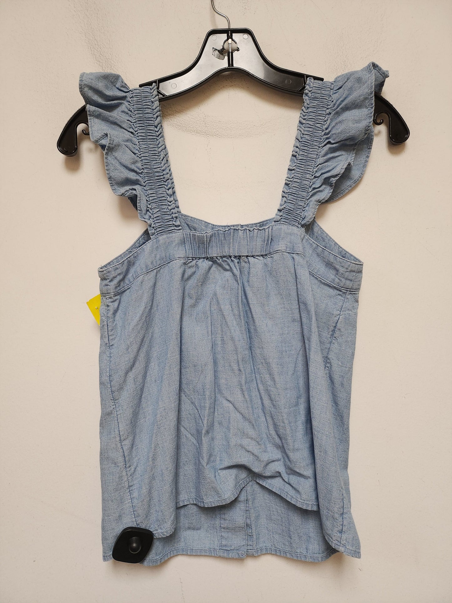 Top Sleeveless By J. Crew In Blue Denim, Size: Xxsp