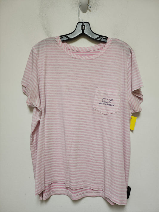 Top Short Sleeve Basic By Vineyard Vines In Striped Pattern, Size: Xl