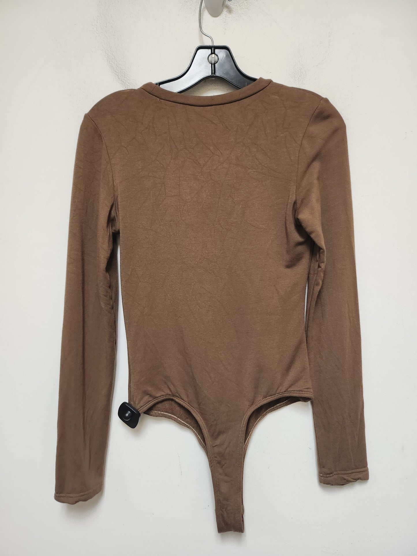 Bodysuit By Clothes Mentor In Brown, Size: M