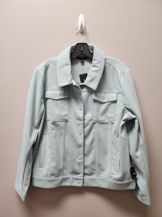 Jacket Other By Alfani In Teal, Size: L