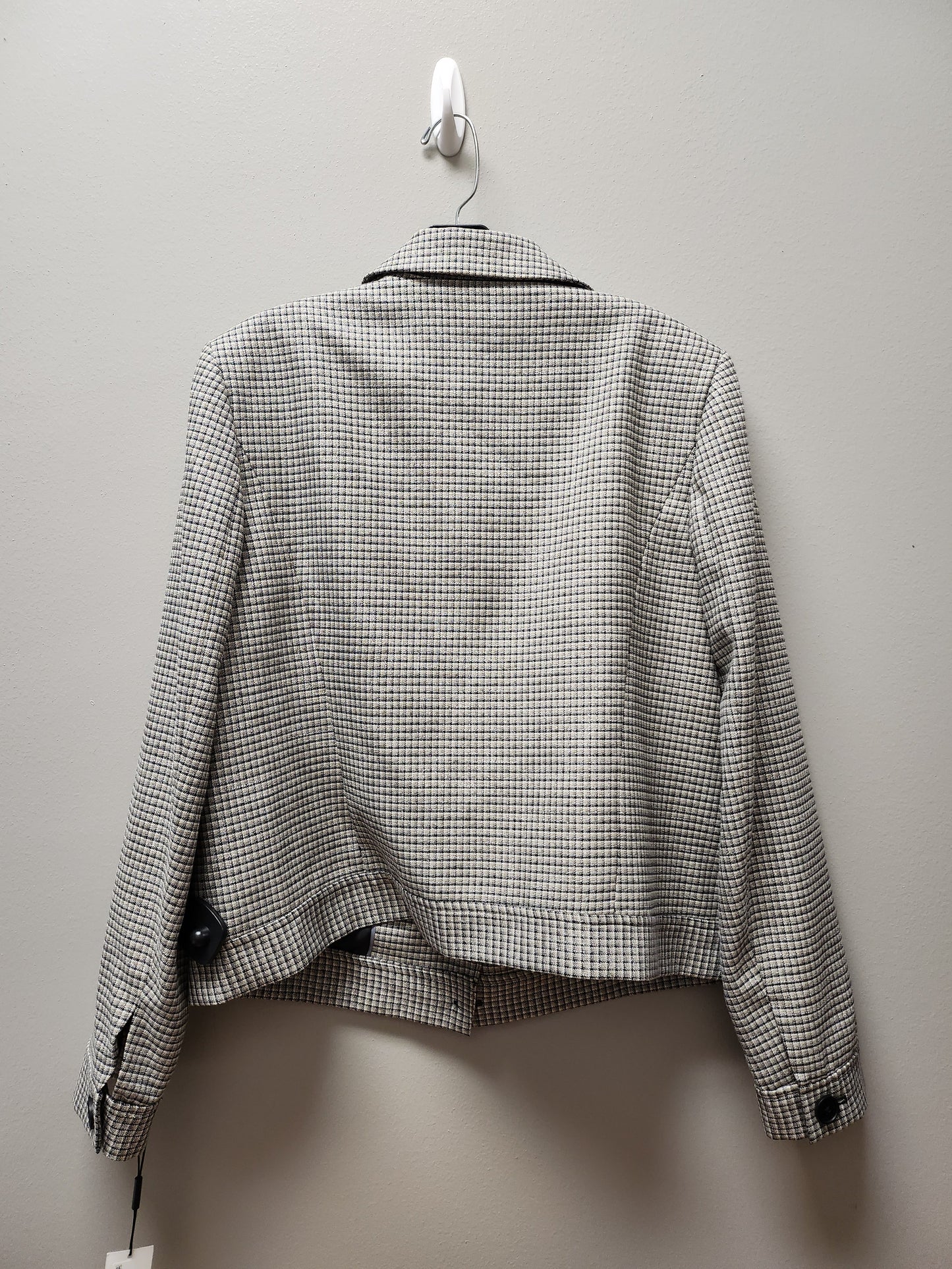 Jacket Other By Calvin Klein In Plaid Pattern, Size: Xl