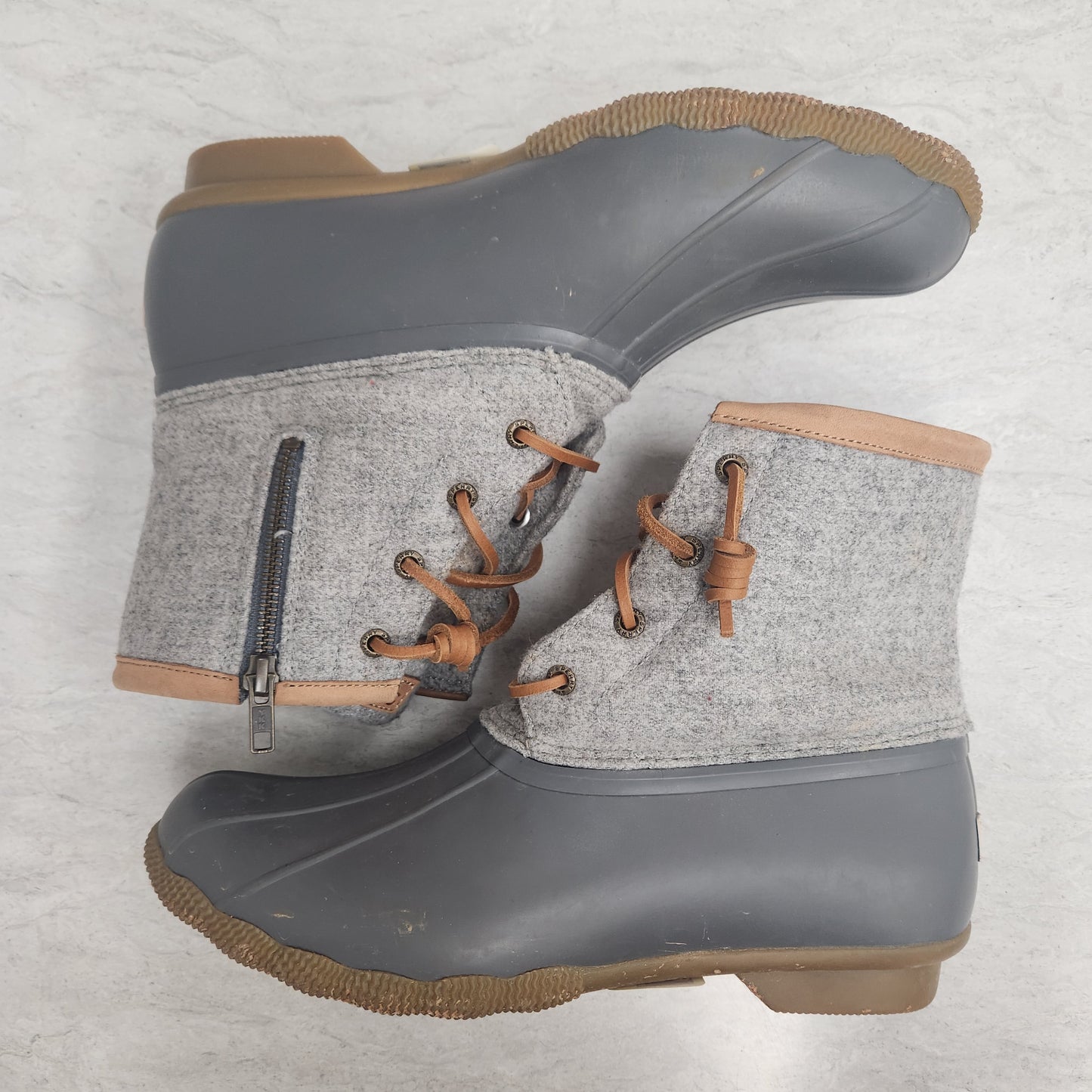 Boots Snow By Sperry In Grey, Size: 9.5