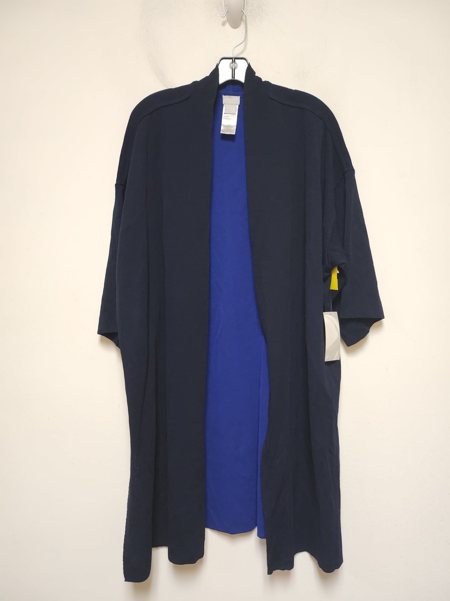 Cardigan By Chicos In Navy, Size: 2x